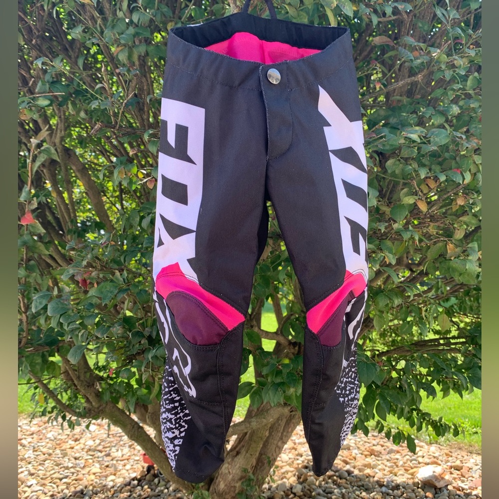 Fox Kids Black and Pink Pants